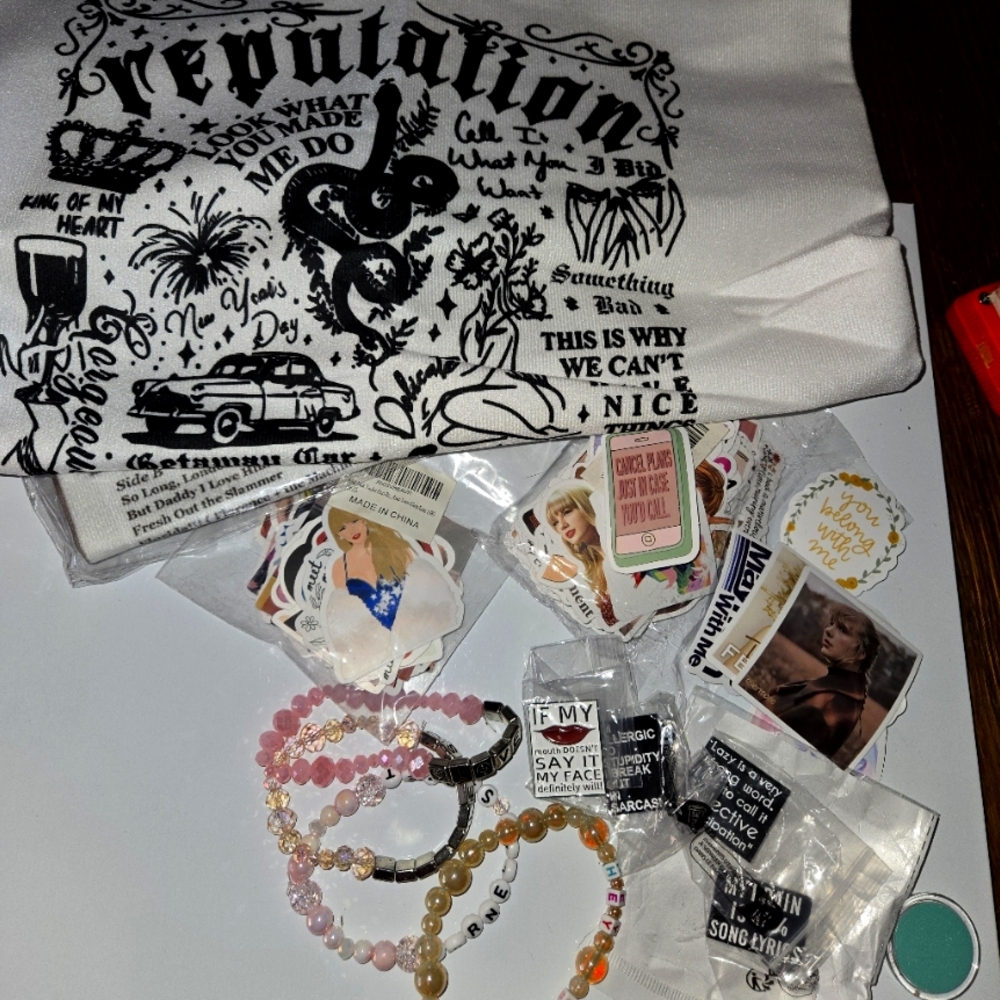 Bundle of Taylor Swift- Themed Items